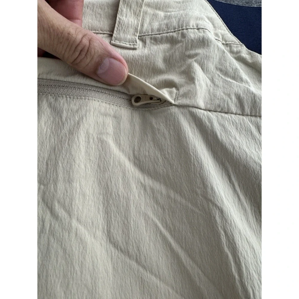 Nike Shorts Mens Size 38 USA Olympic Flag Swoosh Sports Outdoor 812246-201 Beige